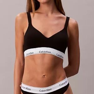 Calvin Klein Black & White Bralettes 2 pack